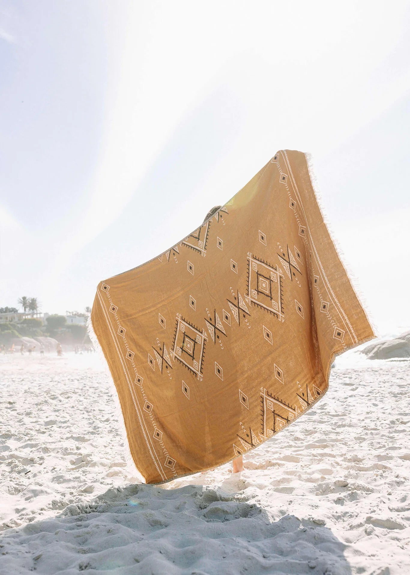 Jacquard Weave Ethnic Blanket